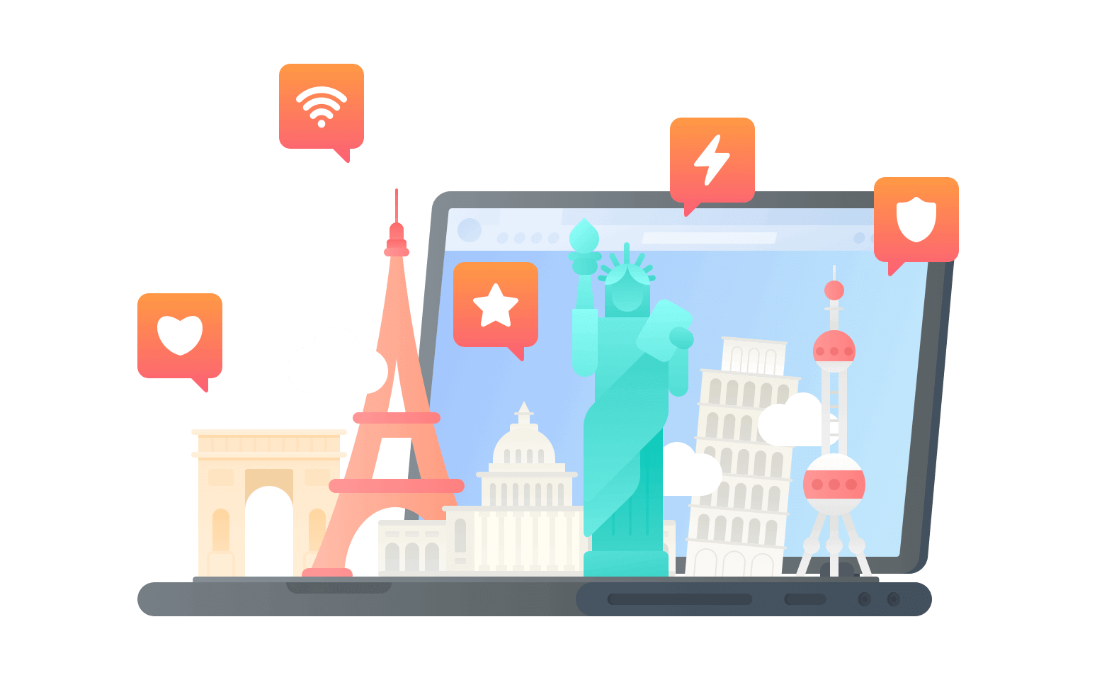 在米西太平洋群岛连接到中国vpn - 穿回国